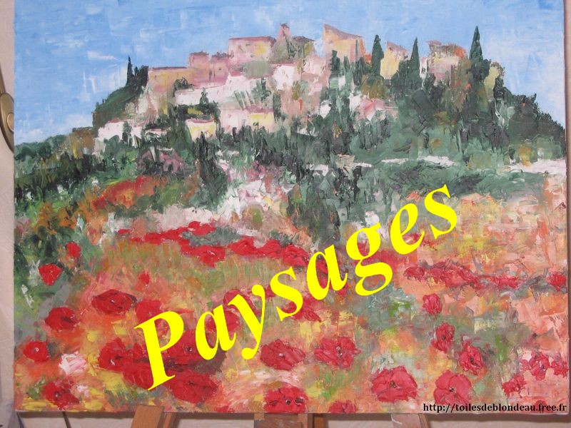 Les paysages